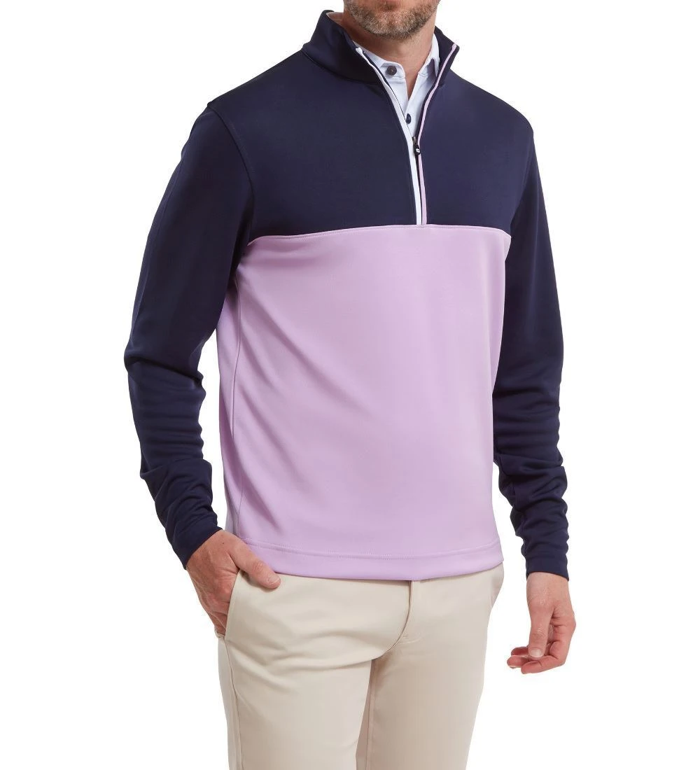 FootJoy Men's Colour Block Chill-Out Golf Midlayer - Image 5