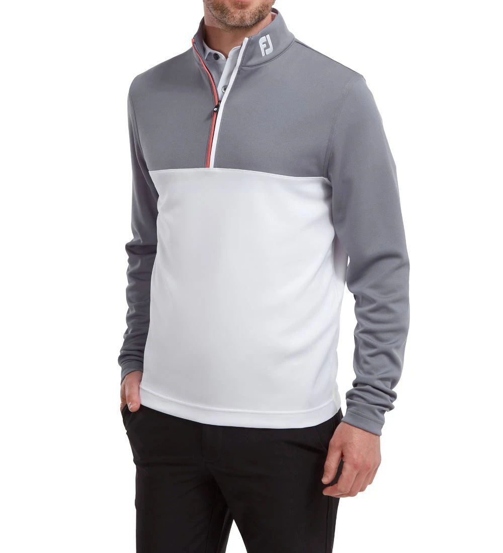 FootJoy Men's Colour Block Chill-Out Golf Midlayer - Image 3