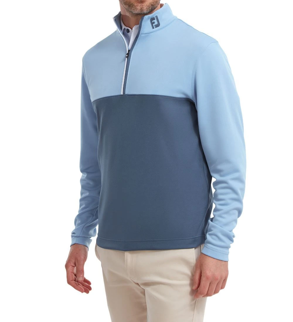 FootJoy Men's Colour Block Chill-Out Golf Midlayer - Image 12