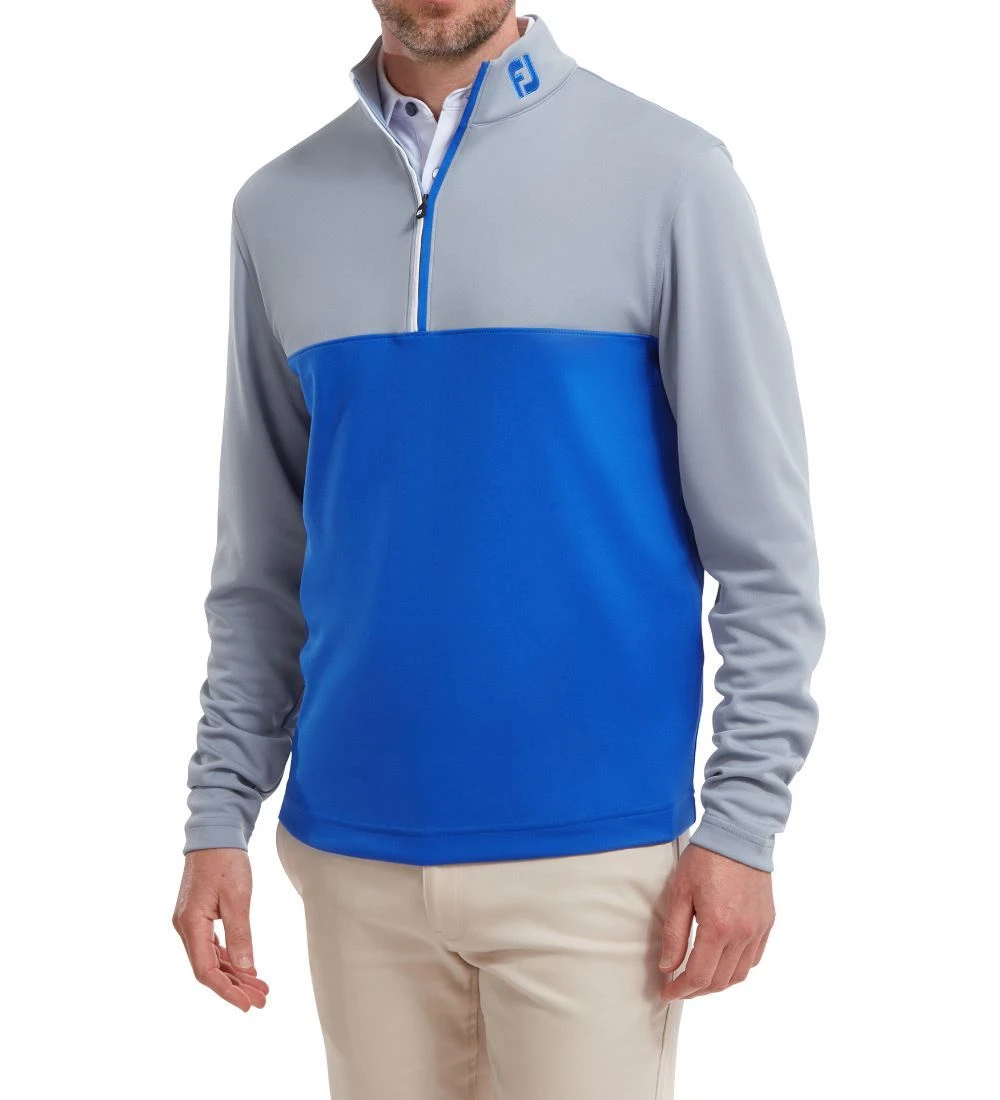 FootJoy Men's Colour Block Chill-Out Golf Midlayer - Image 13