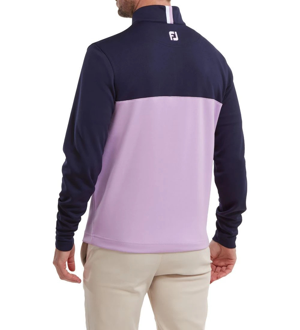 FootJoy Men's Colour Block Chill-Out Golf Midlayer - Image 14