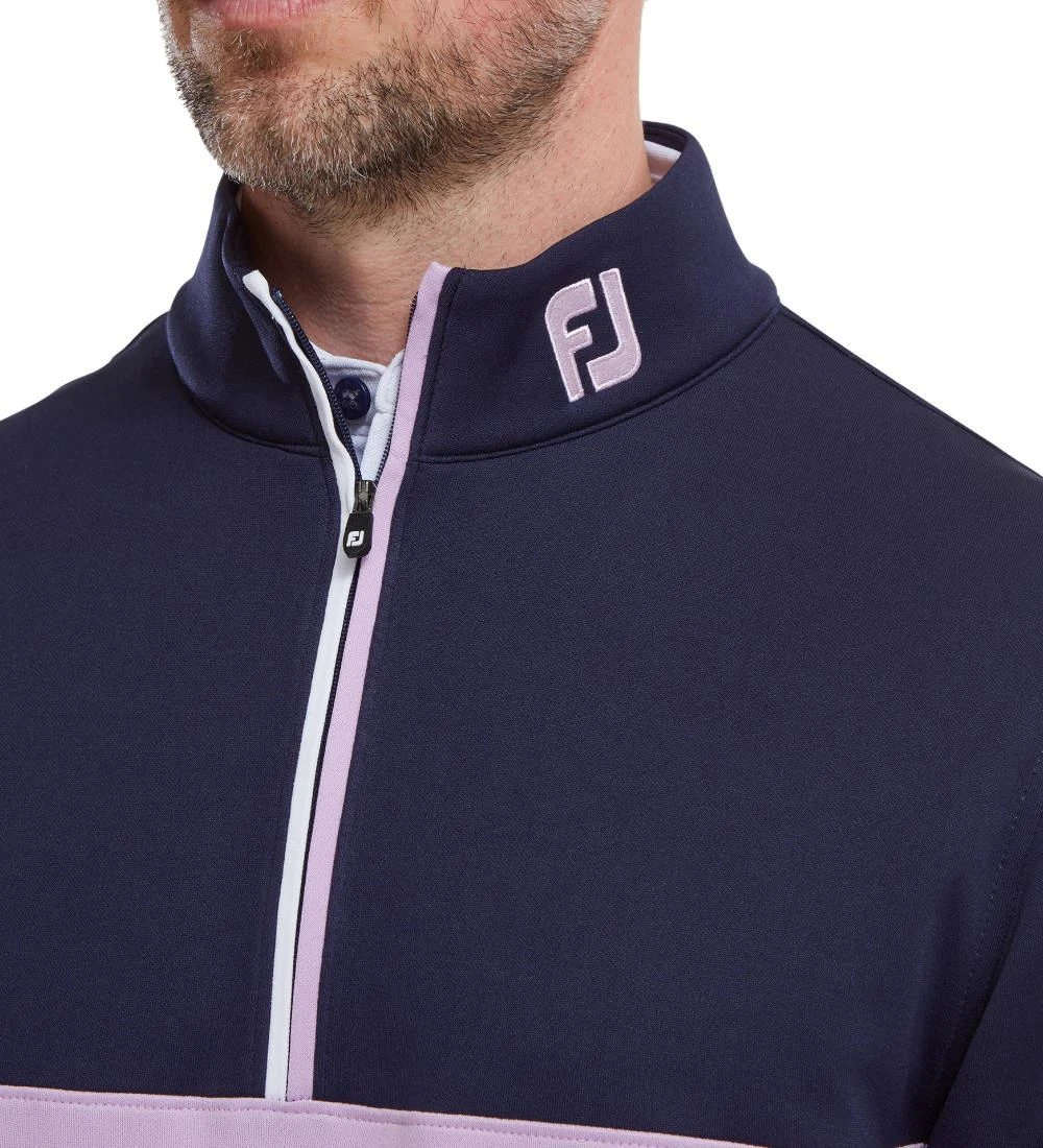 FootJoy Men's Colour Block Chill-Out Golf Midlayer - Image 17