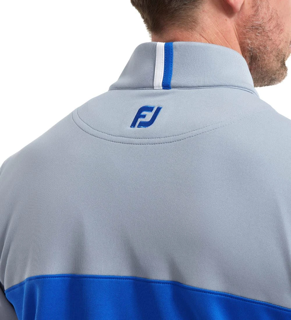 FootJoy Men's Colour Block Chill-Out Golf Midlayer - Image 20