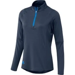 Adidas Ladies HEAT.RDY 1/4-Zip Golf Pullover