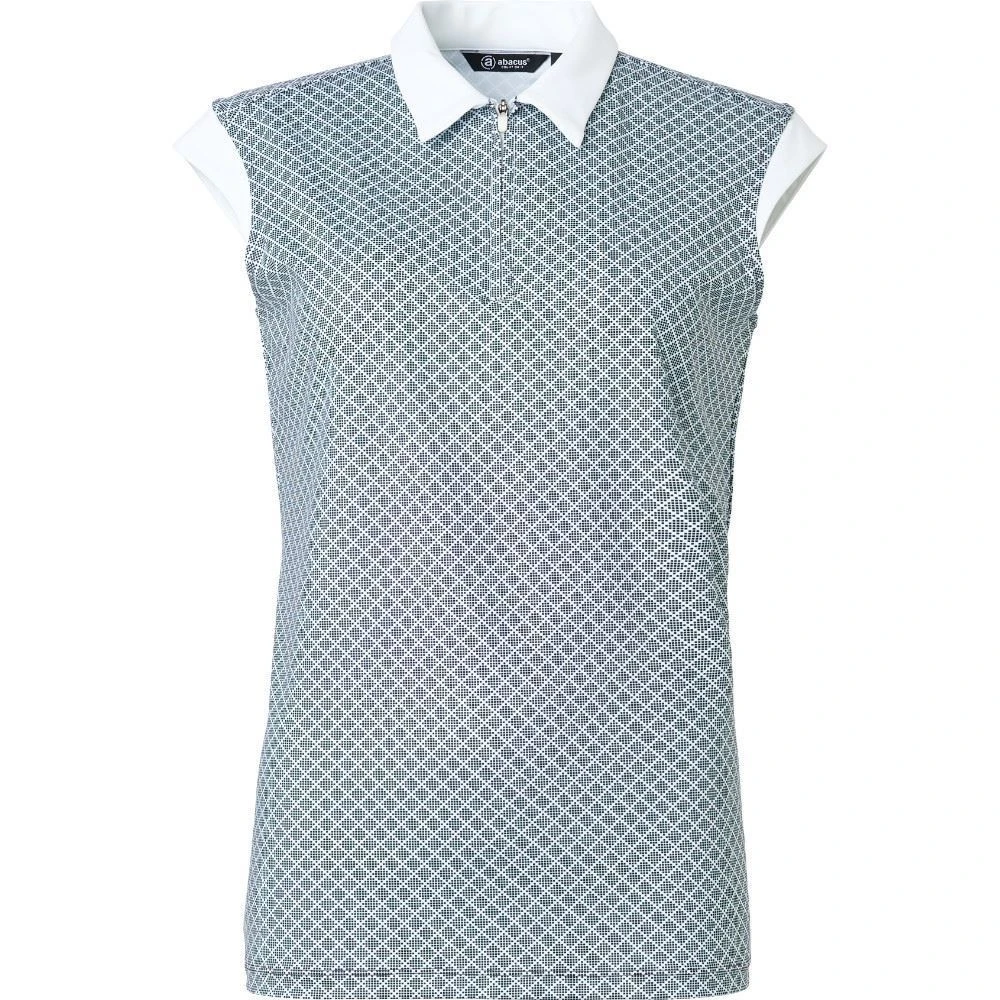 Abacus Ladies Lily Sleeveless Golf Polo Shirt - Image 4