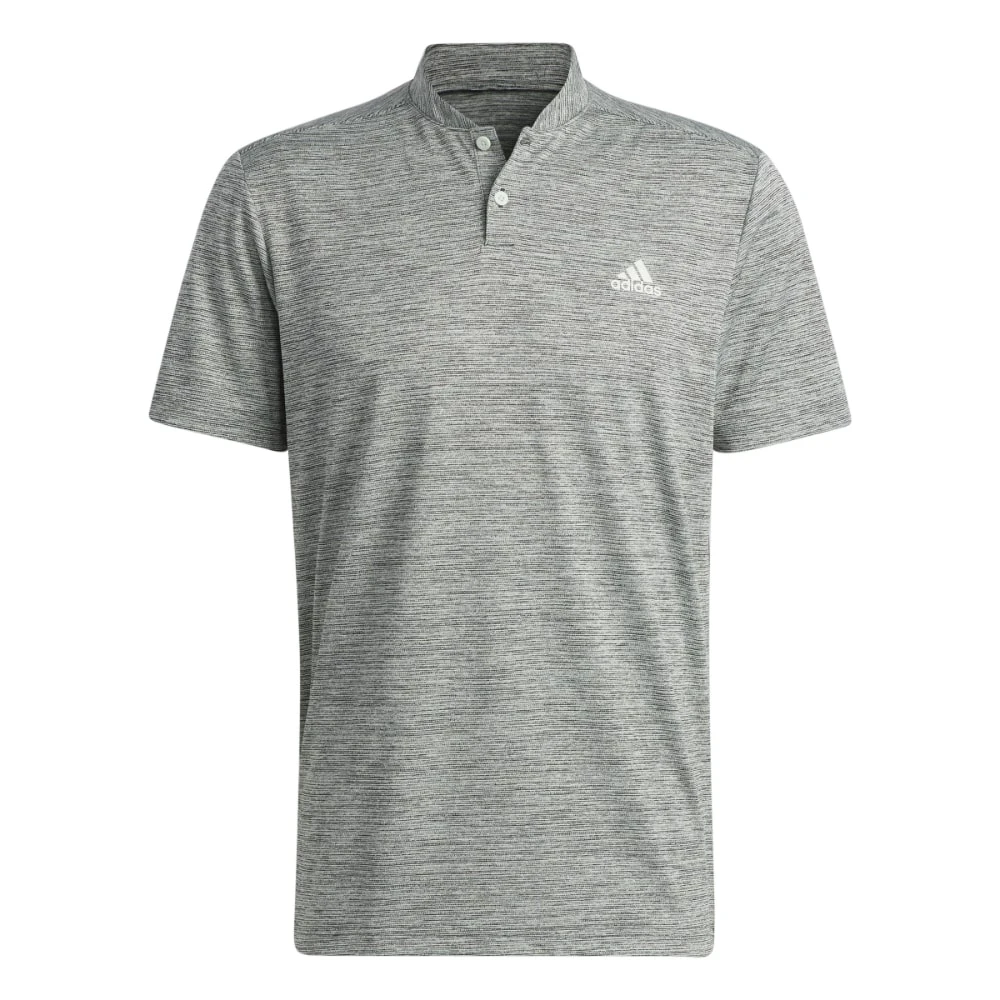 Adidas Men's Textured Stripe Golf Polo Shirt