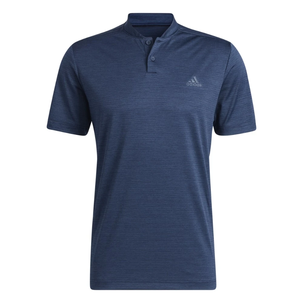 Adidas Men's Textured Stripe Golf Polo Shirt - Image 2