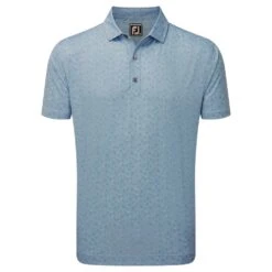 FootJoy Men's Mini Floral Golf Polo Shirt