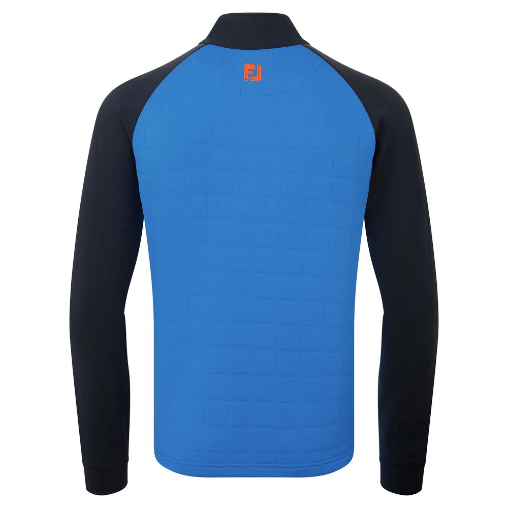 FootJoy Men's Quilted Jacquard Chill Out XP Golf Pullover - Image 2