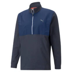 Puma Men's Cloudspun WRMLBL 1/4-Zip Golf Midlayer