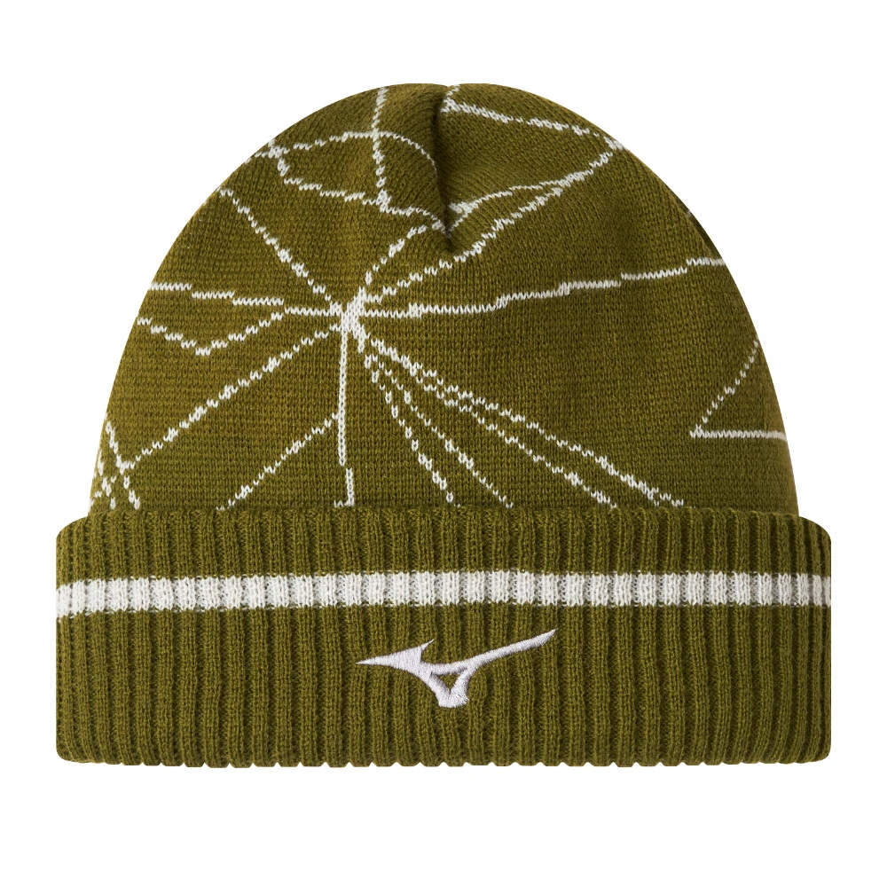 Mizuno Breath Thermo Graphic Golf Beanie - Image 2