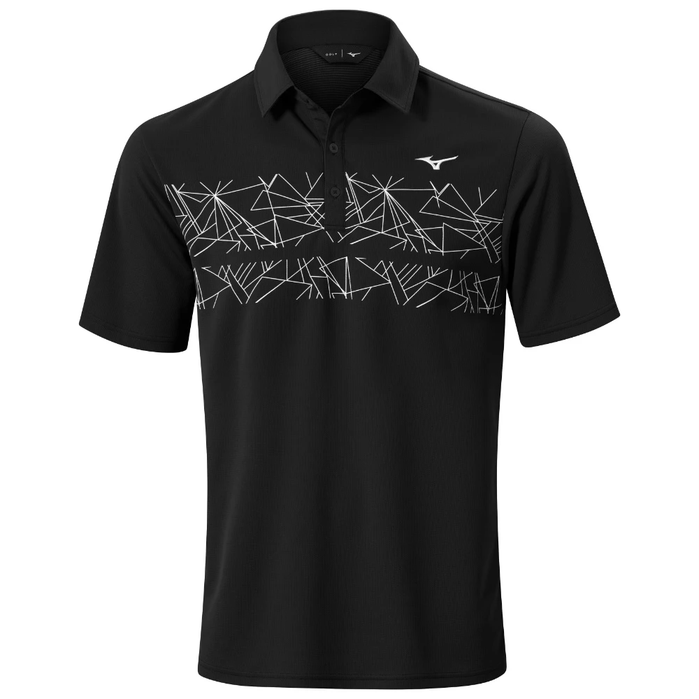 Mizuno Men's Breath Thermo ST Winter Golf Polo Shirt - Image 5