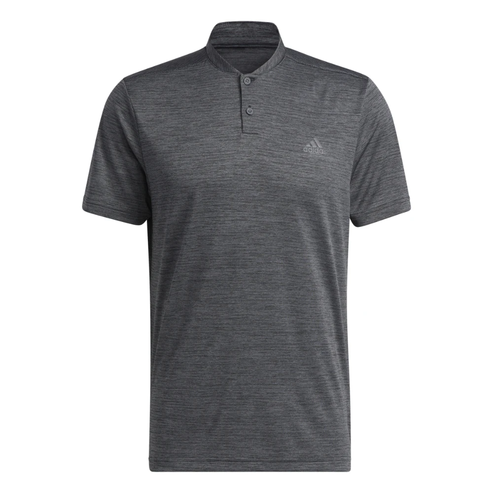 Adidas Men's Textured Stripe Golf Polo Shirt - Image 4
